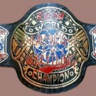 ECW WORLD HEAVYWEIGHT WRESTLINg LEATHEr CHAMPIONSHIp BELt ADULt SIZe
