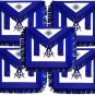 masonic regalia master mason blue apron embroidered 5pcs