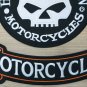 HARLEY ROCKERS WILLIE G. SKULL Jacket 3 pcs PATCH & motorcycle leather gloves