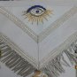 Masonic Regalia Past Master Apron White