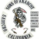 Hell's Angel's Biker Club Patch