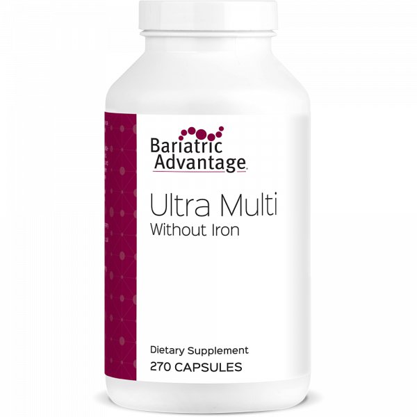 Bariatric Advantage Ultra Multi Without Iron 270 Capsules 14 B Day Ship 0883