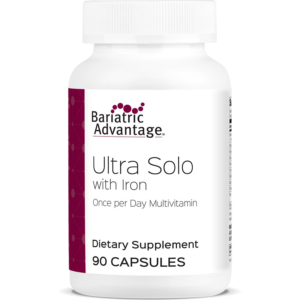 Bariatric Advantage Ultra Solo with Iron 90 Capsules 14 B Day Ship