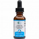 Ortho Molecular Vitamin D3 With K2 Liquid 1 oz - 14 B Day Ship
