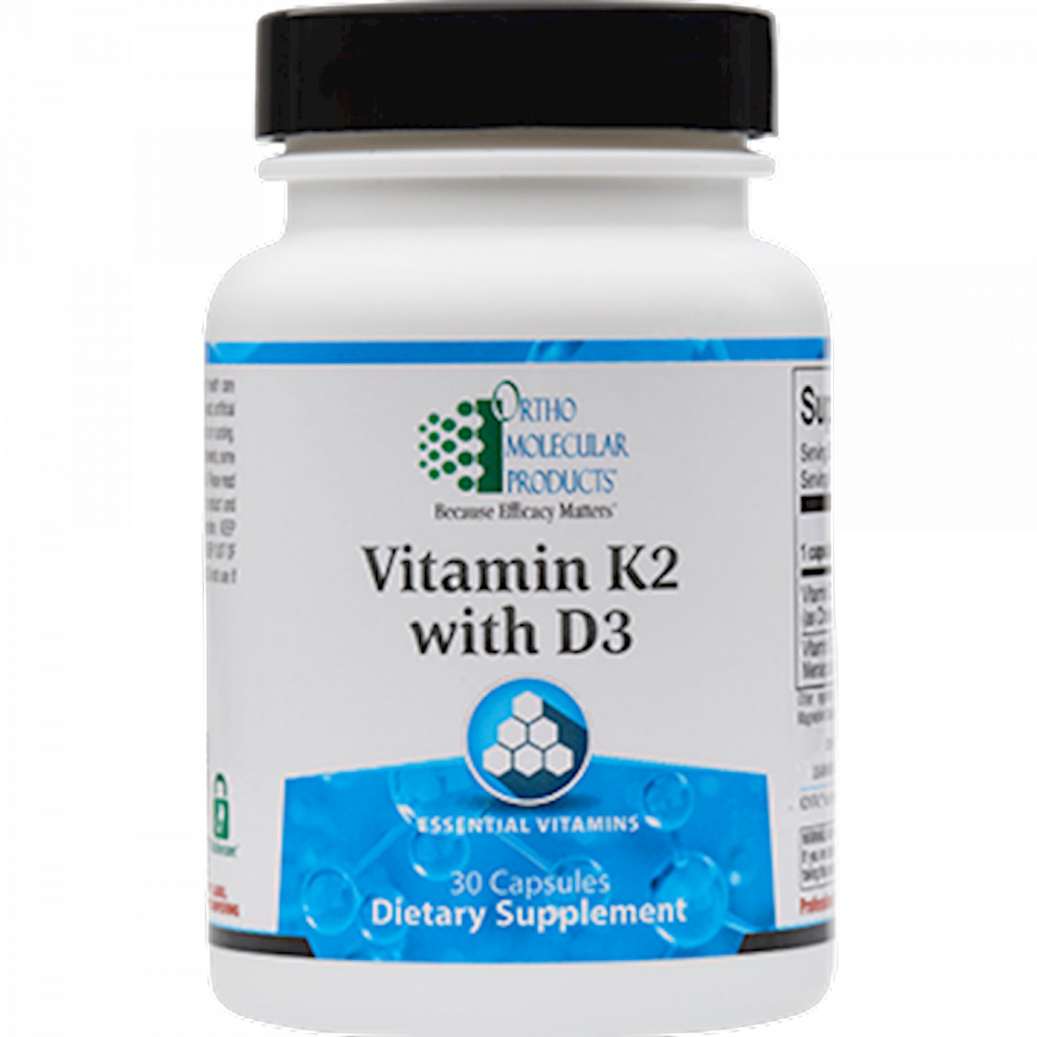 Ortho Molecular Vitamin K2 With D3 30 Capsules 14 B Day Ship