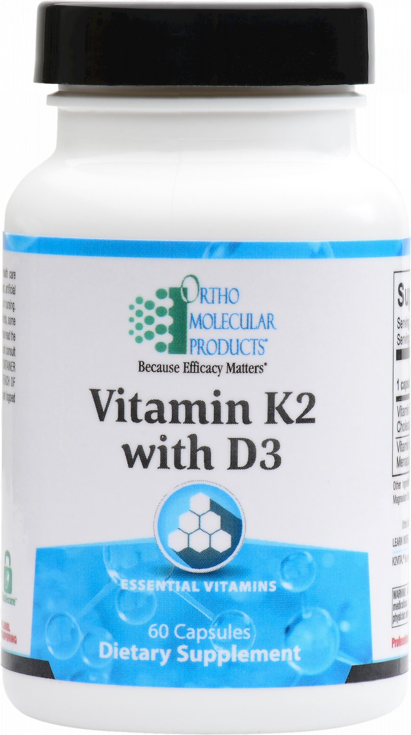 Ortho Molecular Vitamin K2 With D3 60 Capsules 14 B Day Ship