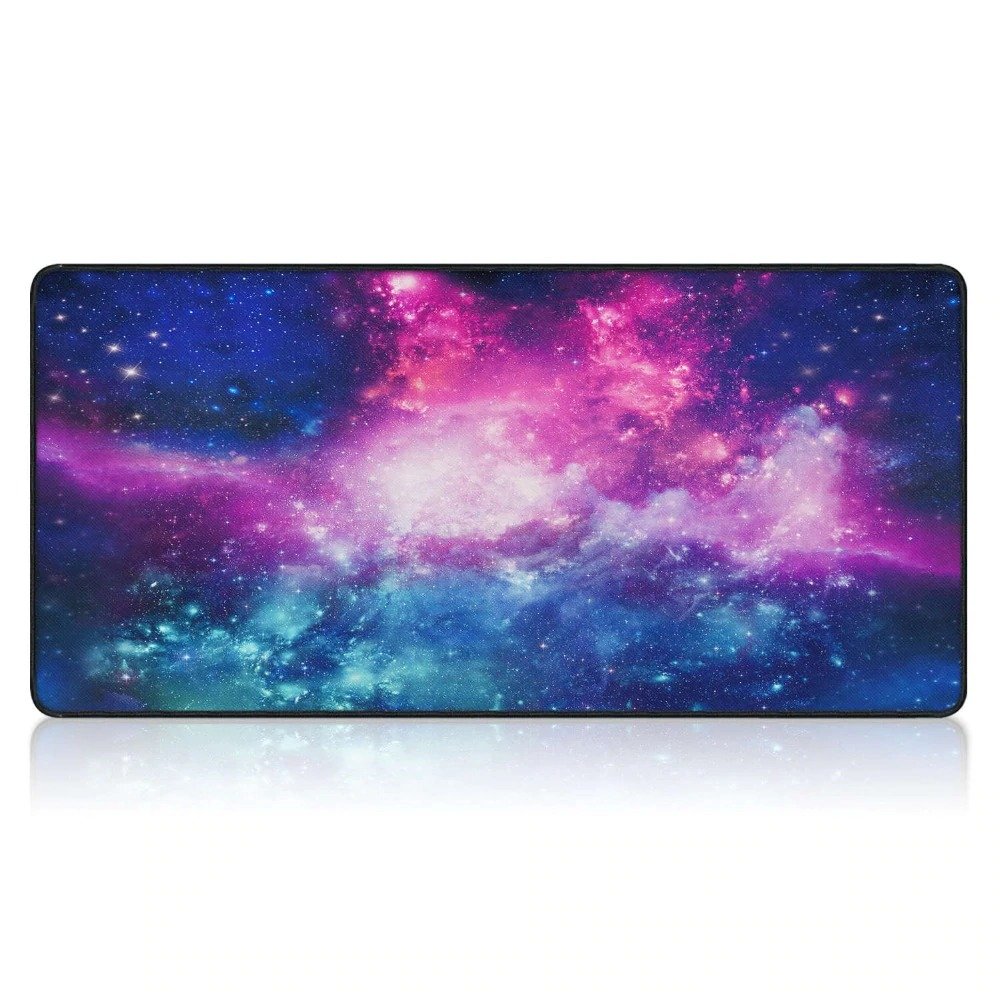 Deep Space Nebula Mouse Pad 900x400mm XL Size Desk Mat