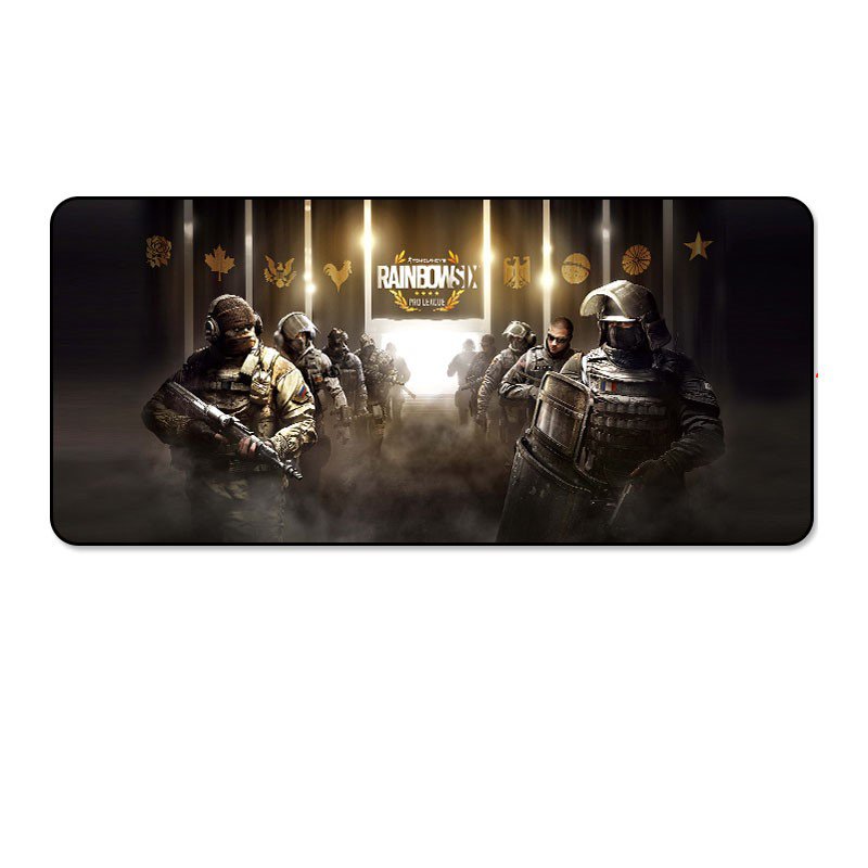 Rainbow Six Siege Operators Mouse Pad 800x300mm Size Desk Mat XL Gaming Mousepad