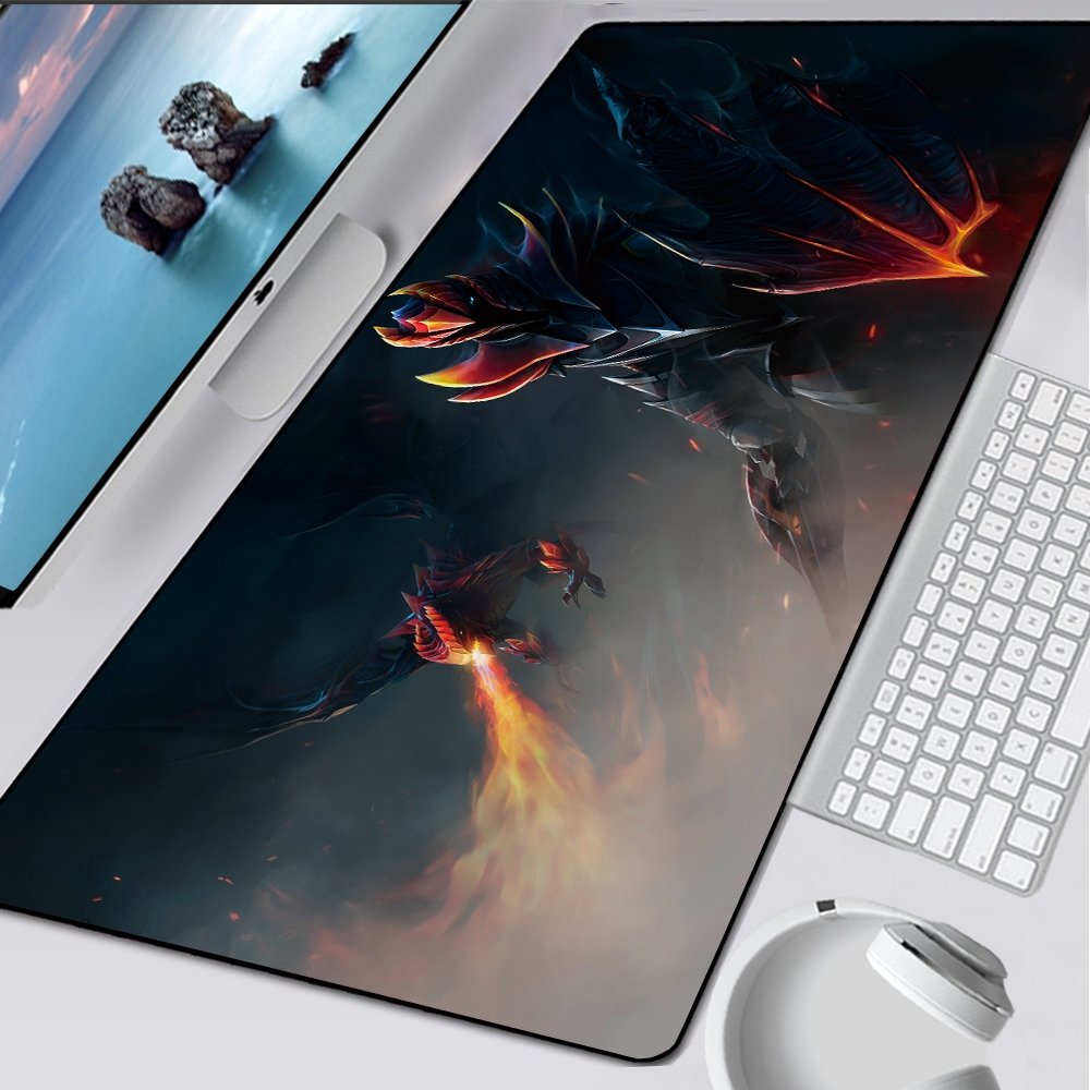 DOTA 2 Dragon Knight Mouse Pad 800x300mm Size Computer Desk Mat XL Gaming Mousepad