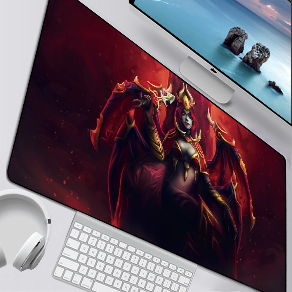 DOTA 2 Queen Of Pain II Mouse Pad 800x300mm Computer Desk Mat XL Gaming Mousepad
