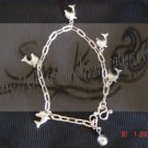 B01bracelet decorate with small dolphins pendant