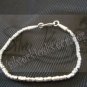 B04plain bracelet from silver beads