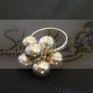 R013ring decorate with silver balls
