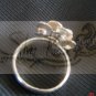 R015ring with cherry blossom flower