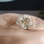 R015ring with cherry blossom flower