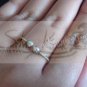 R016plain ring with ball on the tip