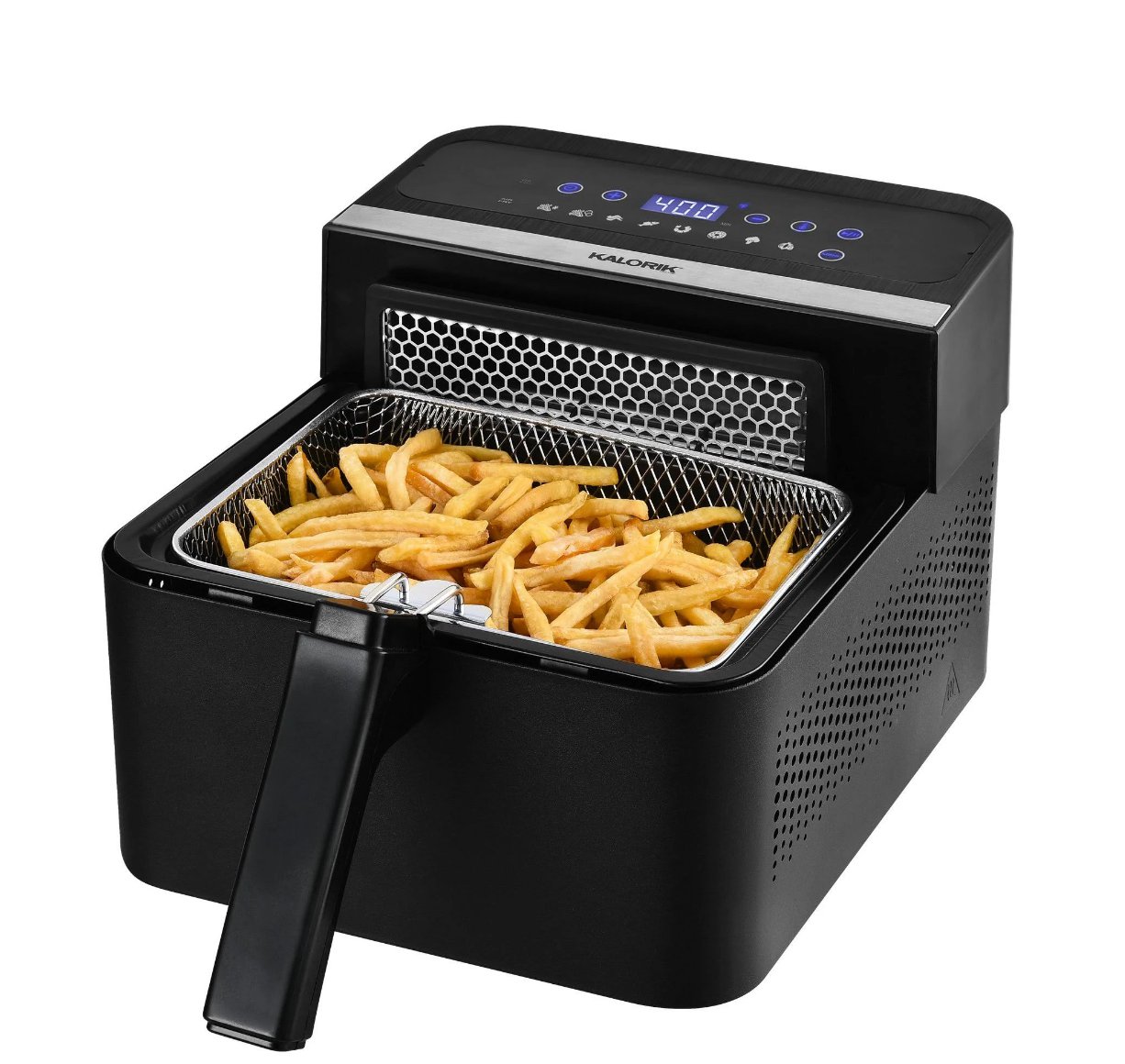 Kalorik 2in1 Digital Air and Deep Fryer, Black