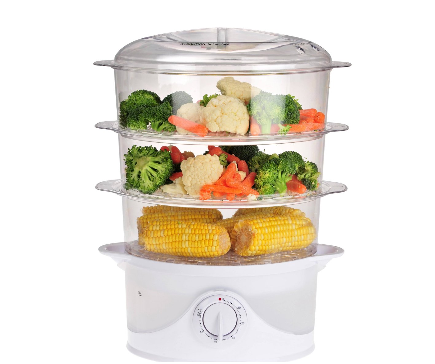 Пароварка Electric food Steamer