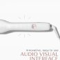 T3 SinglePass x 1.5" Ionic Flat Iron with Ceramic Plates (White & Rose Gold)