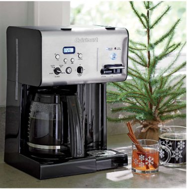 Cuisinart Coffee Plus 12 Cup Programmable Coffeemaker plus Hot Water System