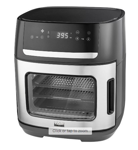 Bella Pro Series - 12.6-qt. Digital Air Fryer Oven - Stainless Steel