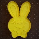 VINTAGE HALLMARK COOKIE CUTTER EASTER BUNNY YELLOW 1975 RABBIT