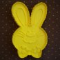 VINTAGE HALLMARK COOKIE CUTTER EASTER BUNNY YELLOW 1975 RABBIT
