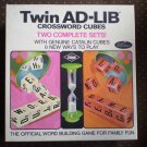 1972 LOWE TWIN AD LIB CROSSWORD CUBES CATALIN BAKELITE