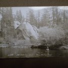 VINTAGE POSTCARD B306 SWIMMING HOLE MONO HOT SPRINGS CA RPPC