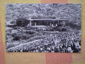 Vintage Postcard RAMONA BOWL rppc CALIFORNIA CROWD