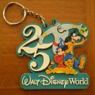 25th Anniversary Walt Disney World Key Chain keychain