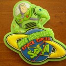 BUZZ LIGHTYEAR'S SPACE RANGER SPIN DISNEY WORLD MAGNET GLOW IN THE DARK