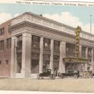 New Metropolitan Theater Hermosa Beach CA Postcard Vintage Theater