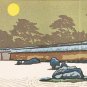 Garden of Ryoanji Kyoto Handicraft Center Postcard Japan