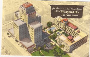 Hotel Westward Ho Phoenix Arizona postcard  vintage