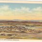 Pueblo of Santo Domingo New Mexico postcard vintage