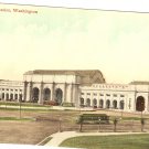 New Union Station Washington DC vintage postcard