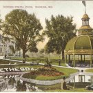 Bethesda Mineral Spring Waukesha Wisconsin vintage postcard