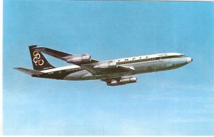 Olympic Airways Boeing 707-320 postcard
