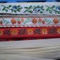 Vintage Fabric Ribbon Trim 4 designs sewing notion lace