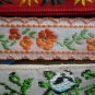 Vintage Fabric Ribbon Trim 4 designs sewing notion lace