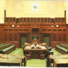 House of Representatives Chamber Parliament House Canberra Australia Robert Schorn postcard