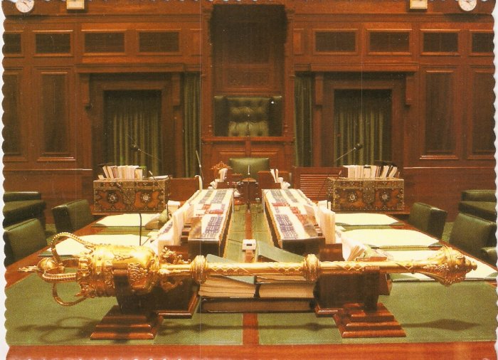 The Mace, Representatives Chamber Parliament House Canberra Australia