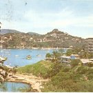 Panoramic Yacht Club and Hotel Fishing Club postcard Acapulco Mexico