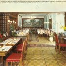 Hotel Metropol restaurant Switzerland postcard