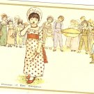 Children Pie Kate Greenaway Merrimack Publishing 1798S postcard