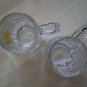 Lot 2 Lowenbrau Munchen Beer Stein 0.25L Glass Germany mug cup