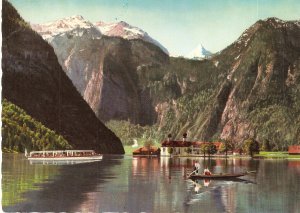 St Bartoloma mit Funtensee Grunseetauern Germany postcard