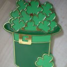 Hallmark Cookie Cutter St Patrick Leprechaun Hat 1980 Shamrock