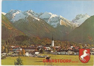 Luftkurot Oberstdorf Germany vintage postcard mountains valley